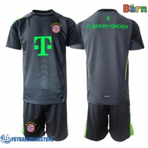 Fotballdrakt Barn Bayern Munich Keeper Bortedraktsett 2025-26 Kortermet (+ Korte bukser)